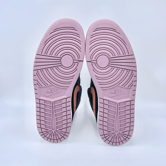 NEW Air Jordan 1 Mid SE Black Sky J Mauve Orange Sneaker FB9911-008 Men’s 11 - Picture 11 of 13